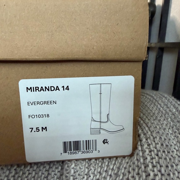 Frye & Co. BRAND NEW IN BOX Miranda Western Boot Evergreen 7.5 - Picture 8 of 8